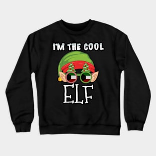 Christmas  I'm The Cool Kuwaiti Elf - Gift for Kuwaiti From Kuwait Crewneck Sweatshirt